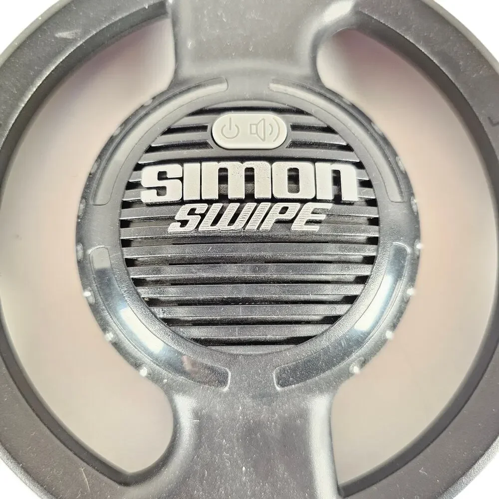 Hasbro Simon Swipe Electronic Memory Game 2013 Lights Sounds Tested Works